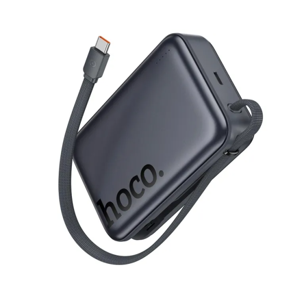 Павербанк Hoco Q44A 20000mAh PD 45W магнітний з функцією бездротової зарядки (Чорний)