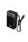 Павербанк Hoco Q53 12000mAh PD 65W з дисплеєм, з кабелем Type-C (Чорний)