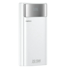 Павербанк Remax FC-12 20000mAh 22.5W PD+QC + кабель Type-C| Lightning, з ліхтариком (Білий)