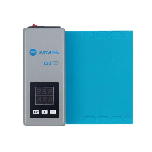 Килимок з нагріванням Sunshine LS3 mini, силіконовий, 22.5 х 14 см, 10-120 г C, 120 W