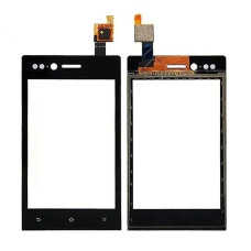 Сенсор (Тачскрин) для Sony Xperia Miro ST23i (Черный) Оригинал Китай