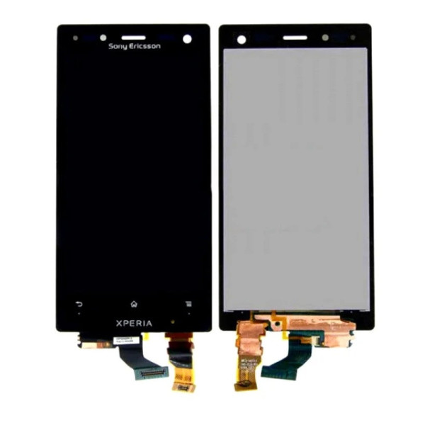 Дисплей для Sony LT26W Xperia acro S с сенсорным стеклом (Черный) Оригинал Китай