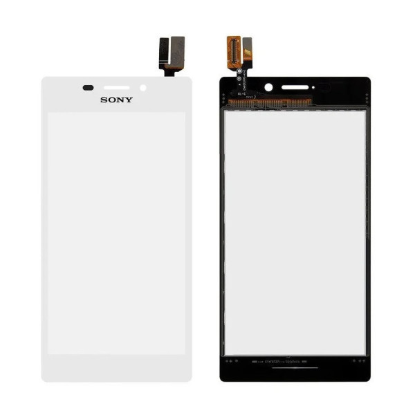 Сенсор для Sony D2302 | D2303 | D2305 | D2306 | D2403 | S39h | Xperia M2 (Білий) Оригінал Китай