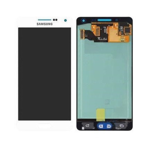 Дисплей для Samsung A5 Galaxy A500F | A500H Яскравість регулюється з сенсором (Білий) TFT підсвічування