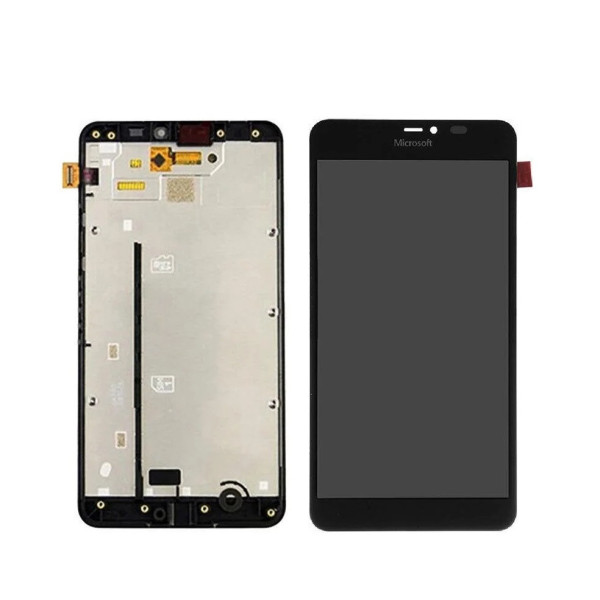 Дисплей для Microsoft Lumia 640 з сенсорним склом (Чорний) Оригінал Китай