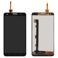 Дисплей телефона для Huawei Honor 3X (G750-U10) с сенсорным стеклом (Черный) Оригинал Китай