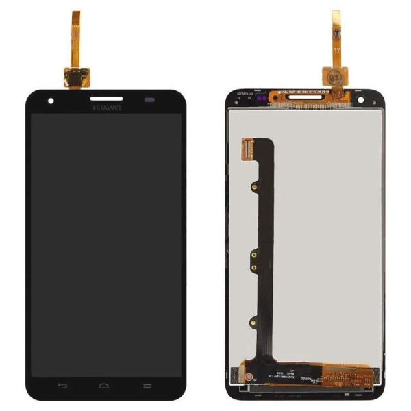 Дисплей телефона для Huawei Honor 3X (G750-U10) с сенсорным стеклом (Черный) Оригинал Китай