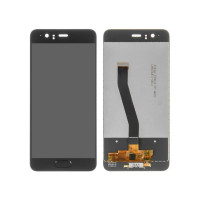 Дисплей телефона для Huawei P10 (VTR-L09 | VTR-L29) с сенсорным стеклом (со шлейфом отпечатка пальца) (Черный) Оригинал Китай