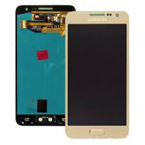 Дисплей для Samsung SM-A300H Galaxy A3 с сенсорным стеклом (Золотой) Оригинал Китай
