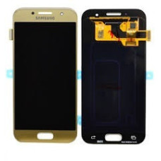 Дисплей для Samsung SM-A320F Galaxy A3 (2017) GH97-19732B з сенсорним склом (Золотий) Сервісний оригінал