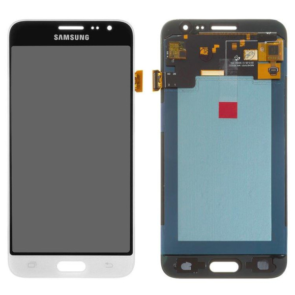 Дисплей для Samsung Galaxy J3 2016 | J320 (GH97-18414A) с сенсорным стеклом (Белый) Сервисный оригинал