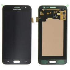 Дисплей для Samsung Galaxy J3 2016 | J320 (GH97-18414C) с сенсорным стеклом (Черный) Сервисный оригинал