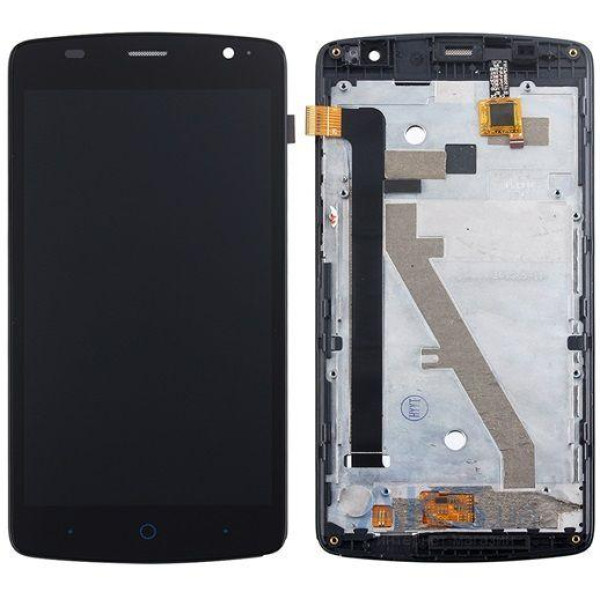 Дисплей для ZTE Blade L5 Plus з сенсорним склом (Сірий) Оригінал Китай