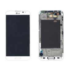 Дисплей LG E980 | E985 | E986 | E988 Optimus G Pro Lite в рамці (Білий) Оригінал Китай
