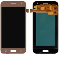 Дисплей для Samsung J200F Galaxy J2 | J200G | J200H | J200Y с сенсором (Золотой) TFT Яркость регулируется
