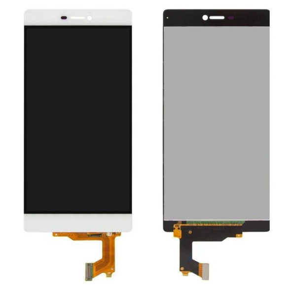 Дисплей телефону для Huawei P8 (GRA-L09 | GRA-UL00) з сенсорним склом (Білий) Оригінал Китай