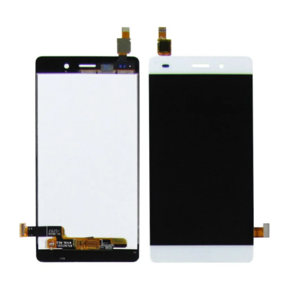 Дисплей для Huawei P8 Lite 2015 (ALE L21) з сенсорним склом (Білий) Оригінал Китай