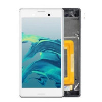 Дисплей Sony E2312 Xperia M4 Aqua Dual Sim | E2333 | E2363 з сенсорним склом в рамці (Білий) Оригінал Китай