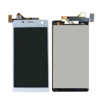 Дисплей для Sony E5343 Xperia C4 Dual | E5363 | E5333 з сенсорним склом (Білий) Оригінал Китай