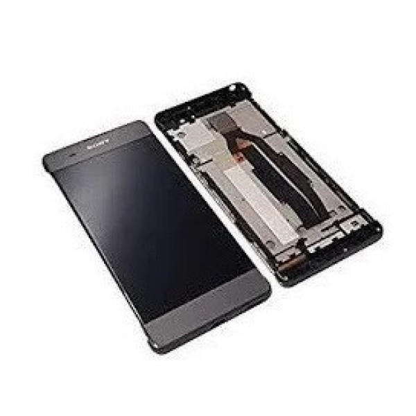 Дисплей для Sony F3112 Xperia XA | F3111 | F3113 | F3115 | F3116 з сенсором в рамці (Сірий) Оригінал Китай