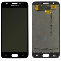Дисплей для Samsung G570 Galaxy J5 Prime с сенсорным стеклом (Черный) Сервисный оригинал