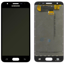 Дисплей для Samsung G570 Galaxy J5 Prime с сенсорным стеклом (Черный) Сервисный оригинал