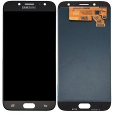 Дисплей для Samsung J730 Galaxy J7 2017 (GH97-20736A) з сенсорним склом (Чорний) Сервісний оригінал