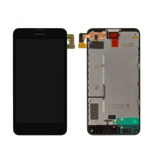 Дисплей для Nokia 630 | 635 | 636 | 638 Lumia з сенсорним склом в рамці (Чорний) Оригінал Китай