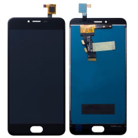 Дисплей для Meizu M3S c сенсорним склом (TXD500UYPA-251-1 V. 01 home 15mm) (Чорний)