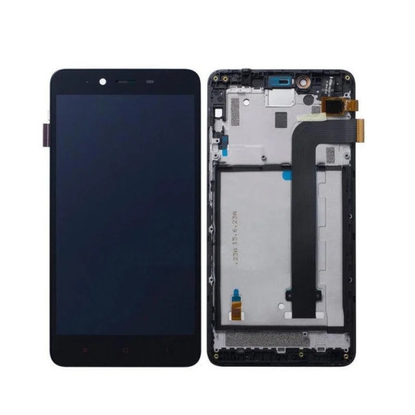 Дисплей для Xiaomi Mi Note 2 c сенсорним склом в рамці (Чорний) Оригінал Китай