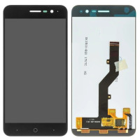 Дисплей для Zte Blade A520 с сенсорным стеклом (Чёрный) Оригинал Китай