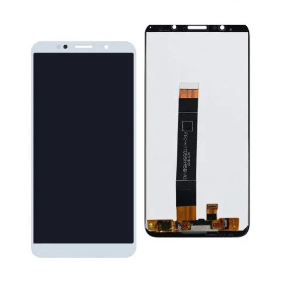 Дисплей телефону для Huawei Honor 7A з сенсорним склом (Білий) Оригінал Китай