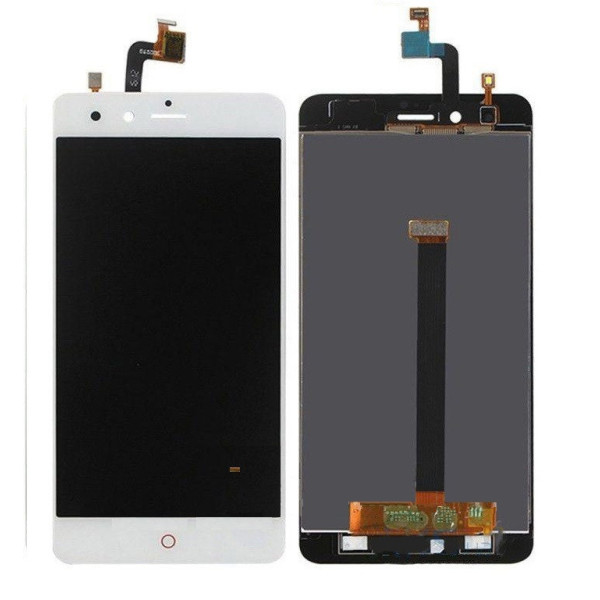 Дисплей для Zte Nubia Z11 Mini з сенсорним склом (Білий) Оригінал Китай