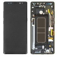 Дисплей для Samsung N950 Galaxy Note 8 з сенсорним склом в рамці (Чорний) Оригінал Китай