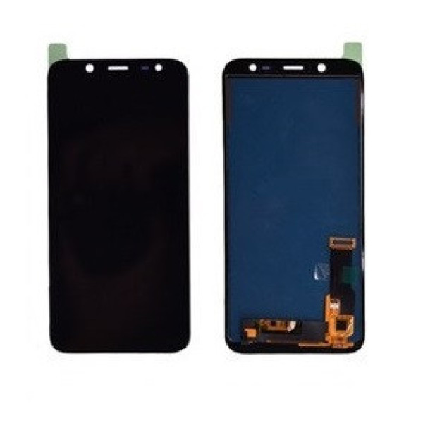 Дисплей для Samsung J600 Galaxy J6 2018 с сенсорным стеклом (Черный) с регулируемой подсветкой IPS
