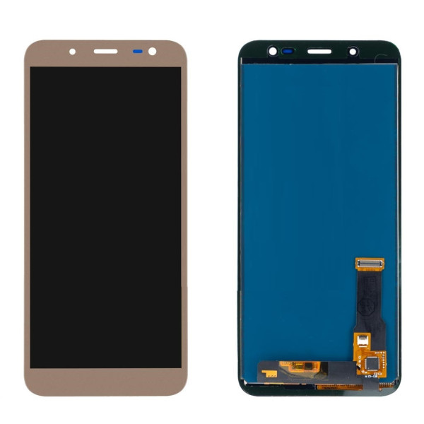 Дисплей для Samsung J600 Galaxy J6 2018 з сенсорним склом Яскравість регулюється (Золотий) TFT підсвічування