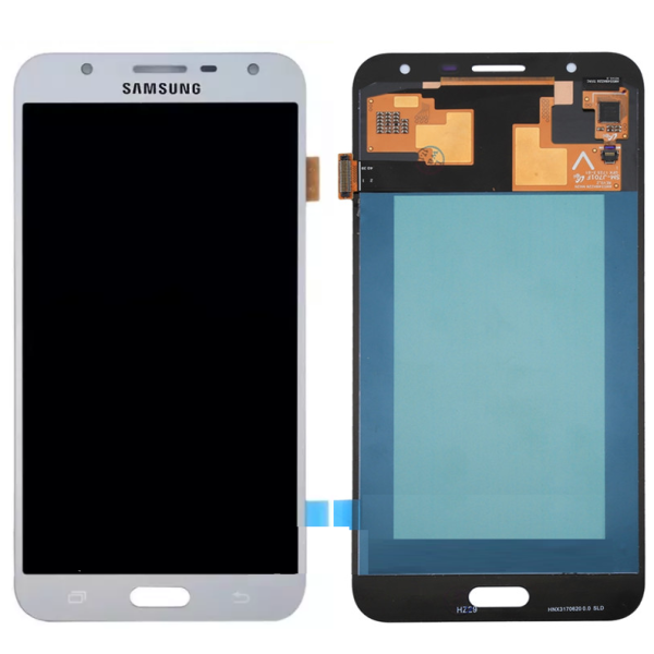 Дисплей для Samsung J701 Galaxy J7 Neo (2017) с сенсорным стеклом (Белый) TFT подсветка оригинал