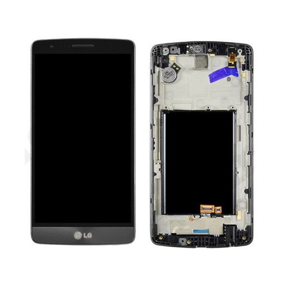 Дисплей LG D850 | D851 | D855 | D856 | LS990 | D858 | D859 | VS985 | Optimus G3 с сенсором в рамке (Серый)