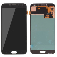 Дисплей для Samsung J400 Galaxy J4 2018 (GH97-21915A) з сенсорним склом (Чорний) Сервісний оригінал