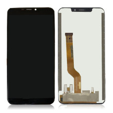 Дисплей для Oukitel C12 Pro з сенсорним склом (Чорний) Оригінал Китай