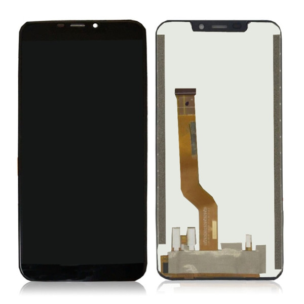 Дисплей для Oukitel C12 Pro з сенсорним склом (Чорний) Оригінал Китай