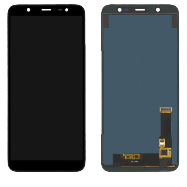 Дисплей для Samsung J810 Galaxy J8 2018 с сенсорным стеклом (Черный) Сервисный оригинал