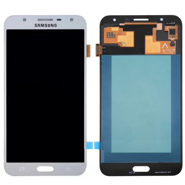 Дисплей для Samsung J701 Galaxy J7 Neo (2017) з сенсорним склом (Білий) Оригінал Китай