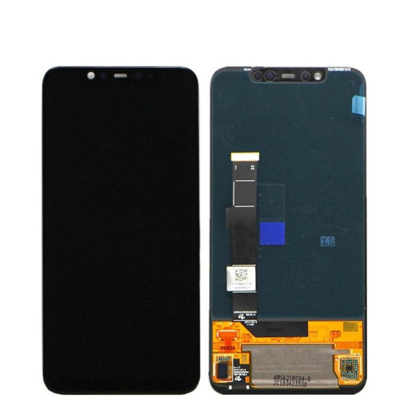 Дисплей для Xiaomi Mi8 c сенсорным стеклом (Черный) Amoled