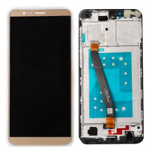 Дисплей телефона для Huawei Honor 7X (BND-L21) с сенсорным стеклом в рамке (Золотой) Оригинал Китай