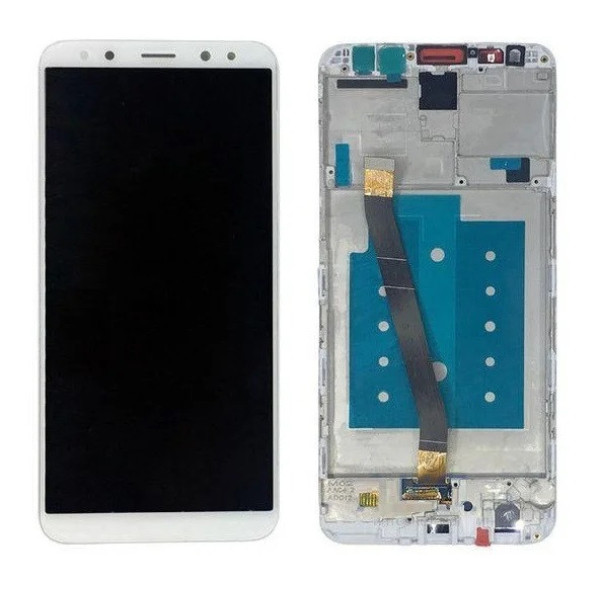 Дисплей для Huawei Mate 10 Lite (RNE-L01 | RNE-L21) з сенсорним склом в рамці (Білий)