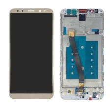 Дисплей для Huawei Mate 10 Lite (RNE-L01 | RNE-L21) з сенсорним склом в рамці (Золотий)