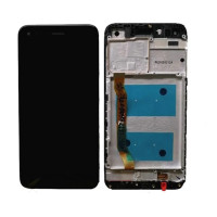 Дисплей для Huawei Nova Lite (2017) | P9 Lite mini | Y6 Pro(2017) SLA-L02 с сенсором в рамке (Черный) Ориг