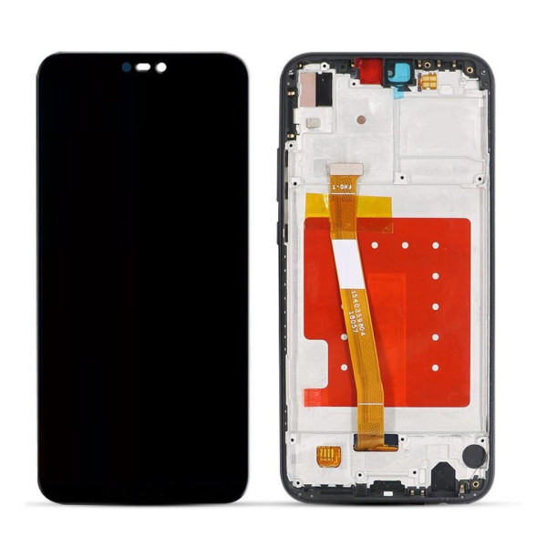 Дисплей для Huawei P20 Lite Dual Sim (ANE-L21 | ANE-LX1) | Nova 3e з сенсорним в рамці (Чорний) Оригінал Китай