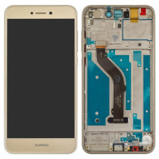 Дисплей для Huawei P8 Lite 2017| P9 Lite 2017|Nova Lite 2016| GR3 2017| Honor 8 Lite з сенсором в рамці Золото